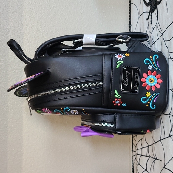 Loungefly Disney Mickey Mouse Sugar Skull Cosplay Mini Backpack - Picture 2 of 10